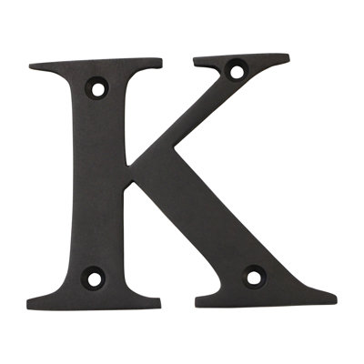 3'' H Brass House Letter