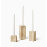 Travertino Candlestick