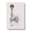 Statue Of Liberty In New York City Abstract - Wrapped Canvas-56642595