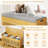 Shoe Storage Bench, Bamboo Entryway Bench