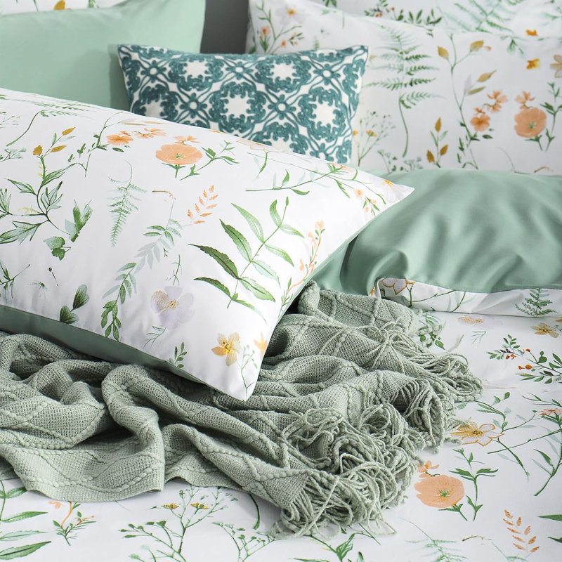 No Pattern Duvet Cover Set