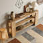Table console en bois à 3 niveaux