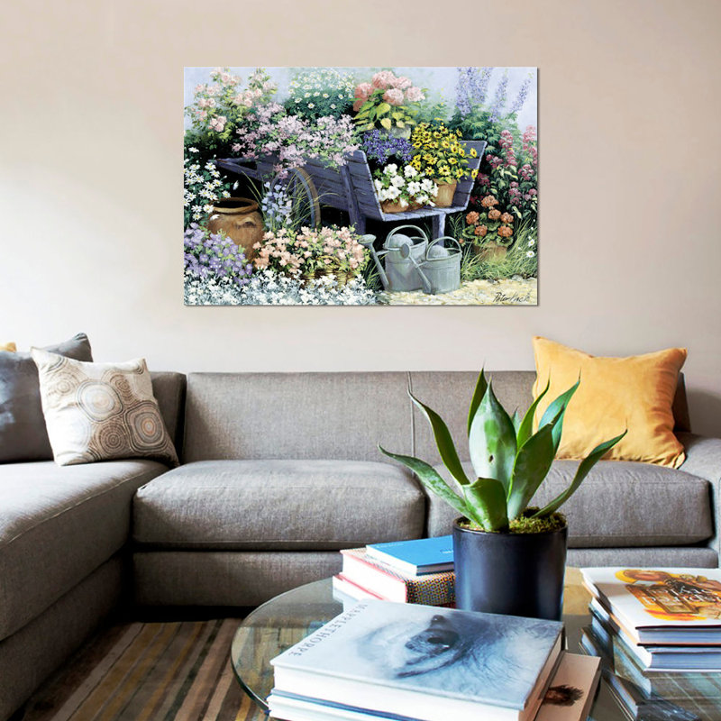 « day », reproduction sur toile, H 8 po x l 12 po x P 0,75 po, Toile tendue, Pas de tapis