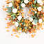 Couronne de fleurs artificielles de 24 po, récolte d'automne, verdure, grappe de fleurs sauvages, fleurs pour la porte d'entrée, décor de l'Action de grâce-130915213