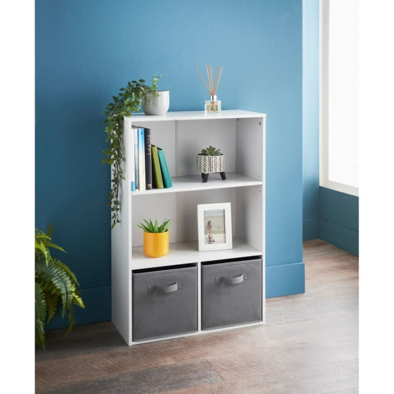 Anaclara 90cm H x 60cm W Bookcase