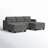 Anureet U Shaped Modular Sectional Sofa with Storage Ottman-1701363683