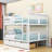 Dejha Kids Full Over Full Bunk Bed with Drawers-1115304517