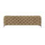 Chesterfield Sofa  3 Seater with Silver Metal Legs-578834393