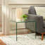 Bhavith Glass Top End Table