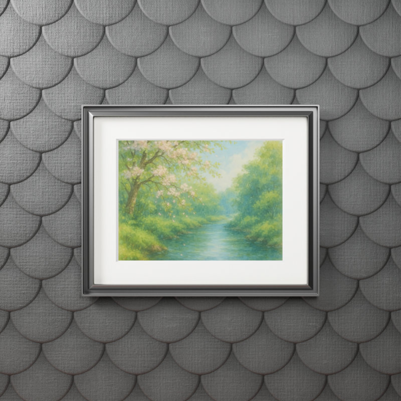 Clinger Single Picture Frame Print, 27.94 cm H x 35.56 cm W