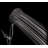 6-Inch Oil-Rubbed Bronze Rainfall Handheld Shower Head, 6 Spray Settings, Brass Swivel, Stainless Steel Hose