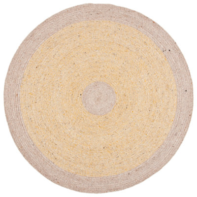 Mccann Hand Woven Wool/Cotton Rug in Gold/Beige