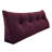 Sit-up Back Comfort Velvet Headboard Wedge Reading Pillow Triangular Backrest Back Support Compression-56420213-56420204