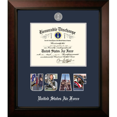 Air Force Discharge Legacy Picture Frame