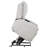 Sylmar Chenille Upholstered Dual Power Lift Recliner Grey