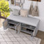Banc de rangement en bois Rustic-793014465