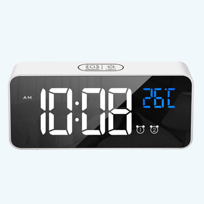 Electric Clock in Black with Alarm