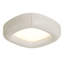 Folio 15-in Black dimmable LED Flush Mount-474215825