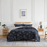Adamson Botanical Leaves Down Alternative Reversible Comforter Set