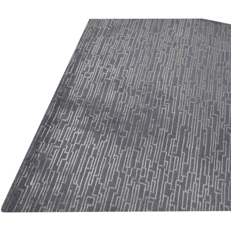 Tapis rectangulaire noué à la main