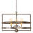 Rayni 6 - Light Dimmable Geometric Chandelier