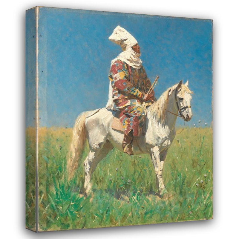 "Kyrgyz" par Vasily Vereshchagin - Art mural sur toile tendue avec châssis, H 48 po x l 33 po