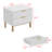 Jawahir 2 - Drawer Iron Nightstand-1444796247