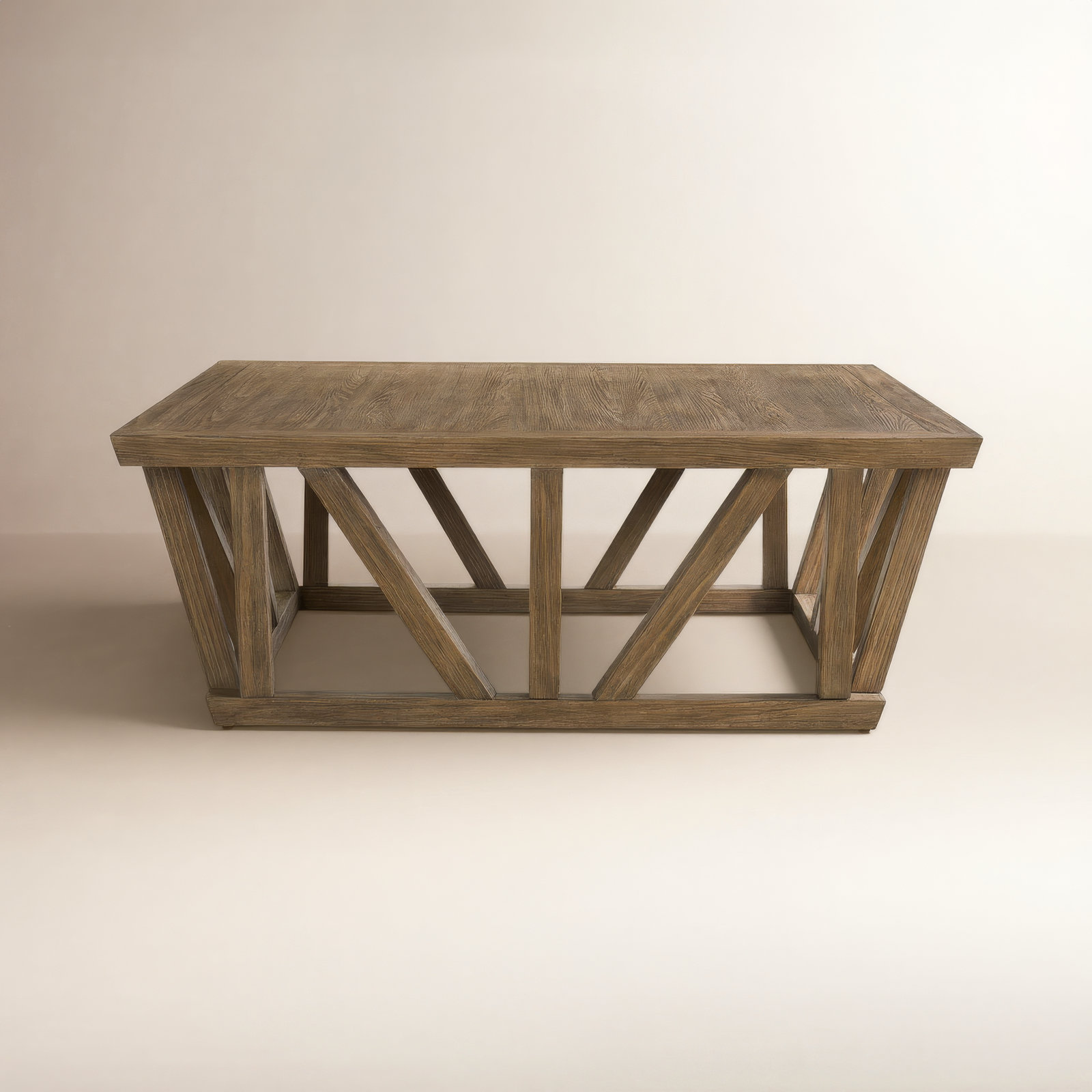 Baxley Single Coffee Table, Brown