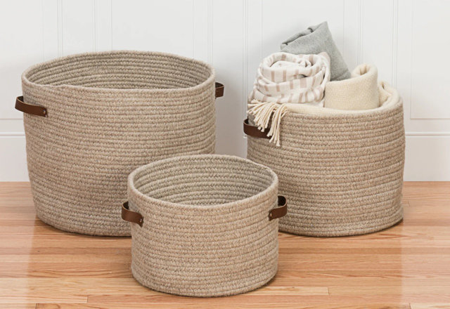 Baskets for Storing Blankets