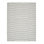 Striped Area Rug in Silver