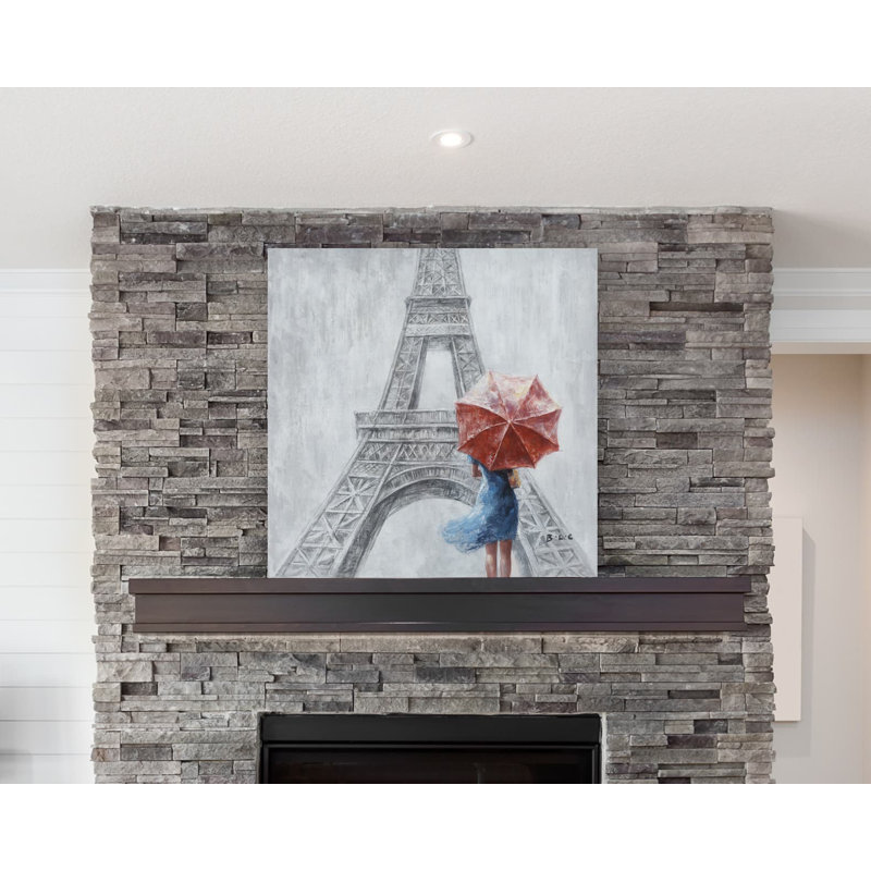 Antwi Parisian Grace sur toile, H 30 po x l 30 po x P 1,5 po