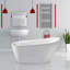 1501.1mm x 718.8mm Soaking Acrylic Bathtub-646655150