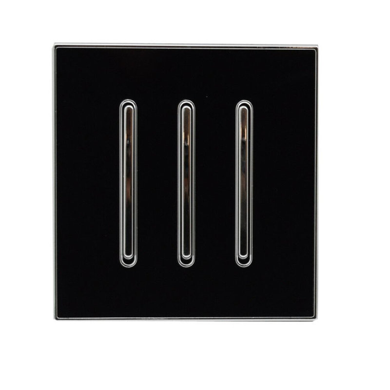 Albertyne Wall Mounted Light Switch, Black