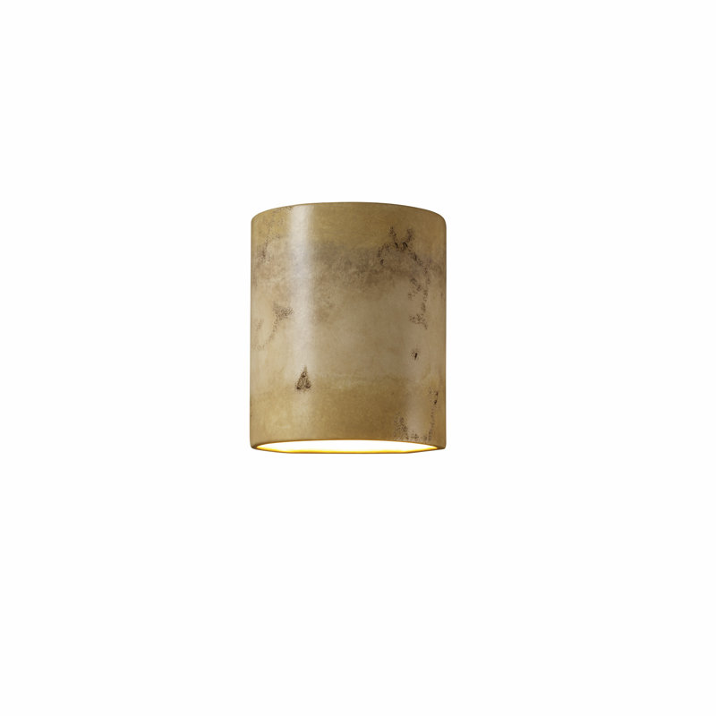 Sun Dagger Ceramic LED Flush Mounted Sconce