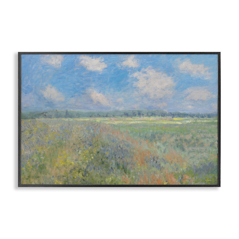 «Tranquil Horizon Scattered Clouds», estampe numérique, design par Seven Trees Design, H 12 po x l 18 po