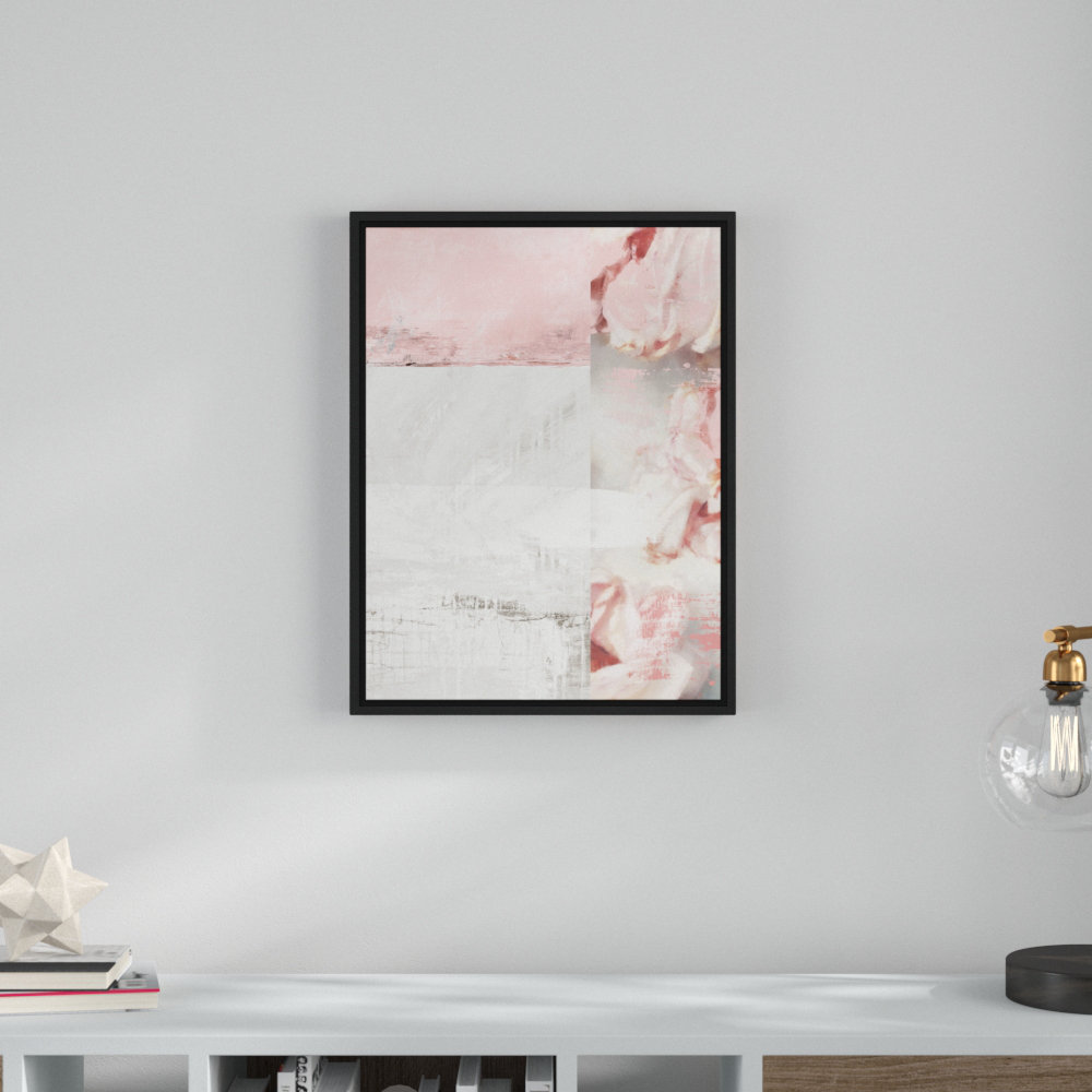 " Pastel Pink Flower Strokes " Wrought Studio™