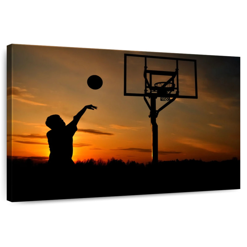 Sunset basketball Sireci, H 24 po x l 36 po
