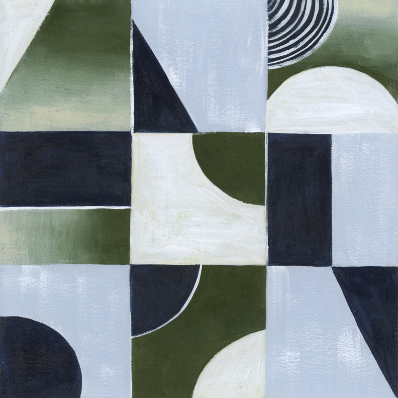 Crop Circles II - Wrapped Canvas Art Print, 122cm H x 122cm W