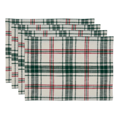 Satterwhite Cotton Plaid Rectangle Placemat