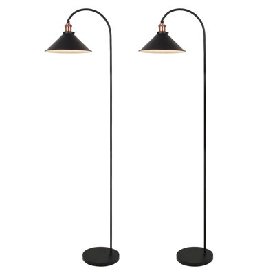Guillermina 18cm Column Floor & Table Lamp Set