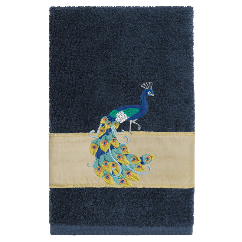 100% Turkish Cotton Hand Towel, Navy