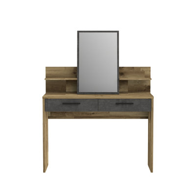 Huguley Dressing Table with Mirror