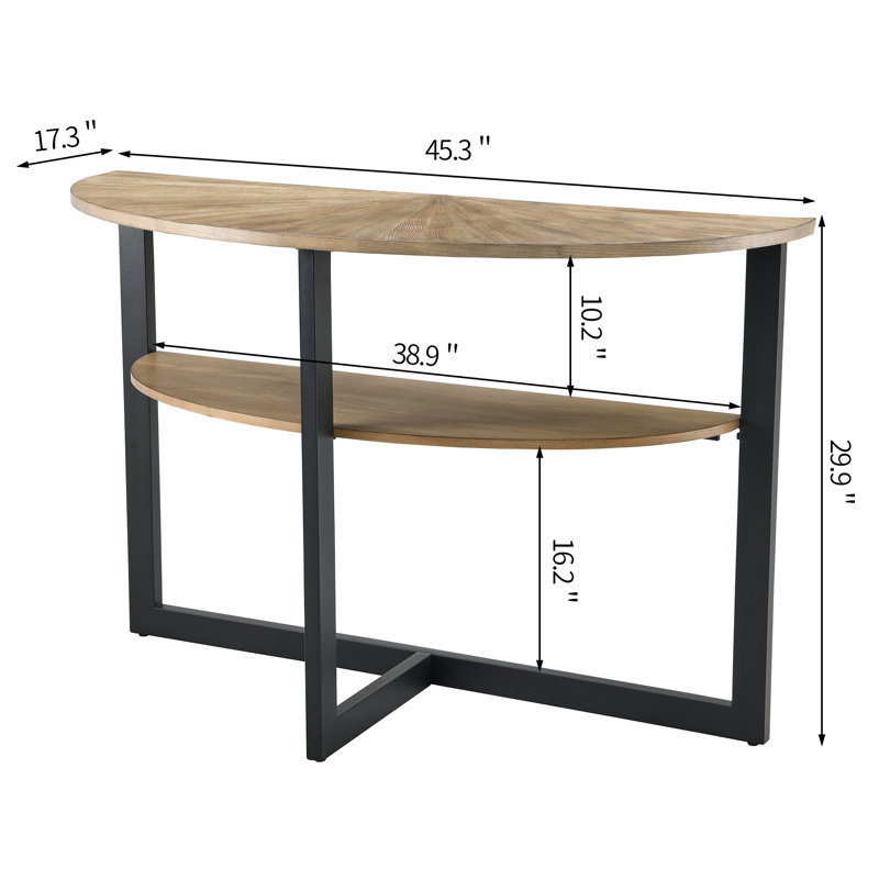 Console 17 Stories 45,28, Brun