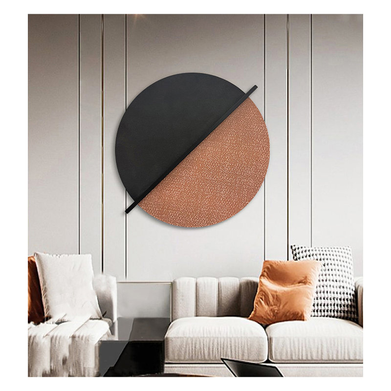 Décoration murale abstraite moderne, 27.56" H x 29.56" W x 2.76" D