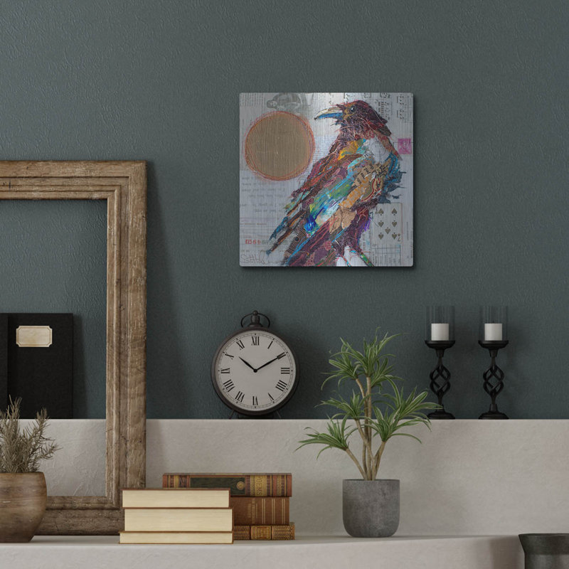 «Golden Crow» par St. Hilaire Elizabeth, H 12 po x l 12 po