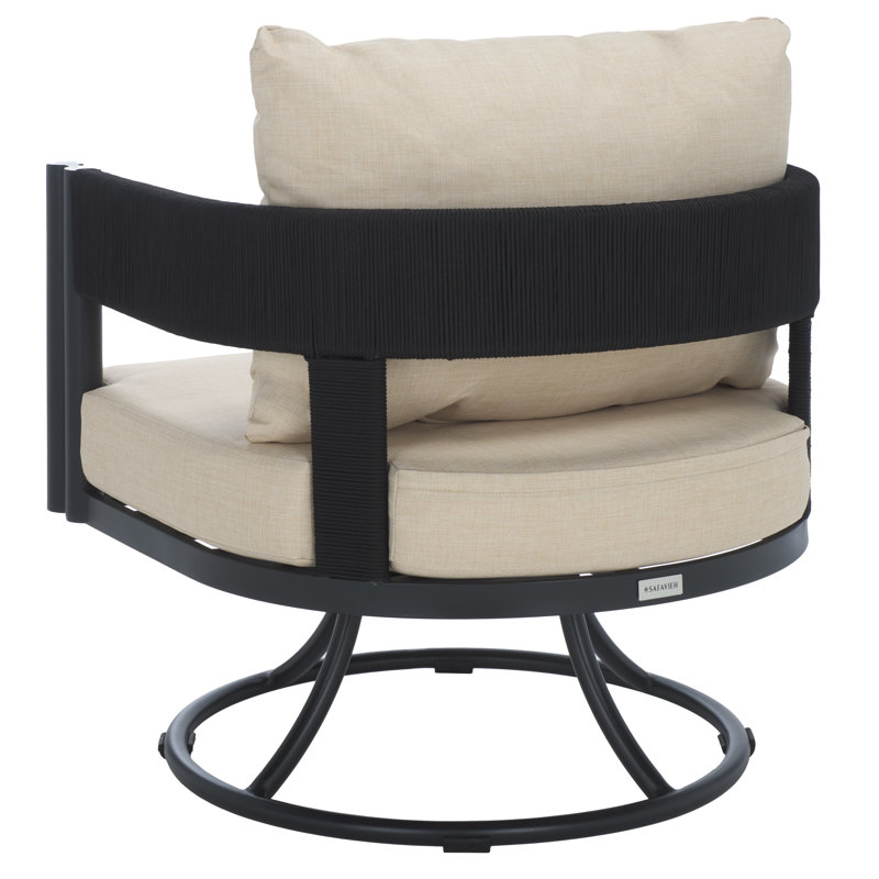 Viola Swivel Chair, Taupe