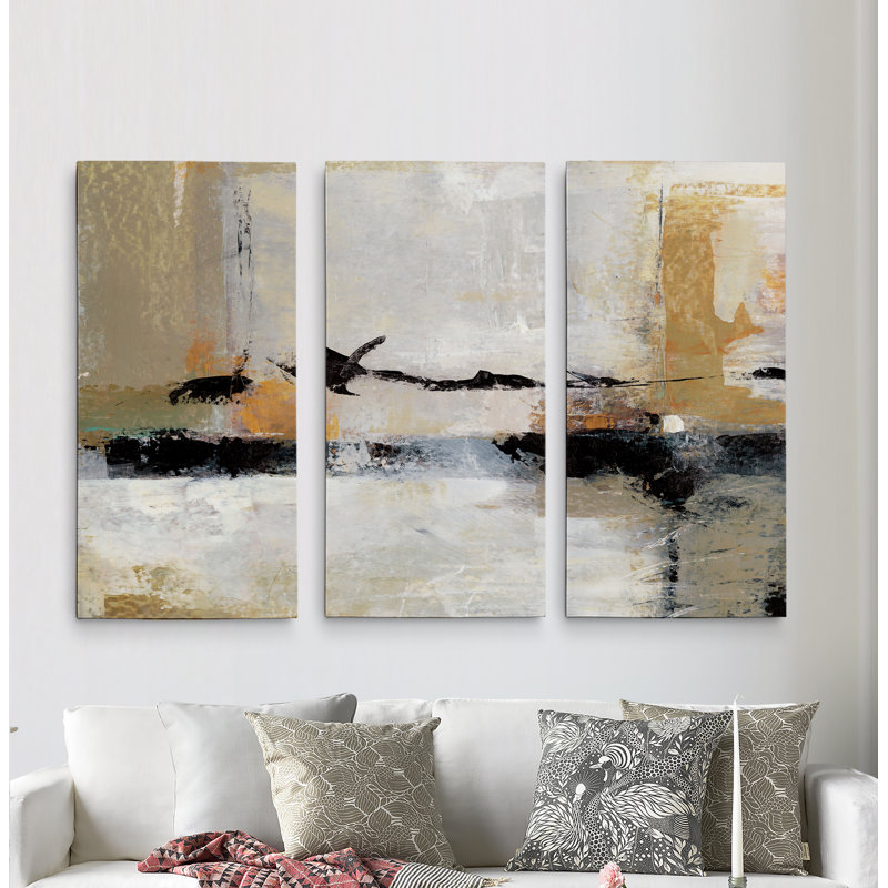 « gestei » de qualité supérieure, reproduction d’image multi-pièces sur toile, H 40 po x l 60 po x P 1,5 po