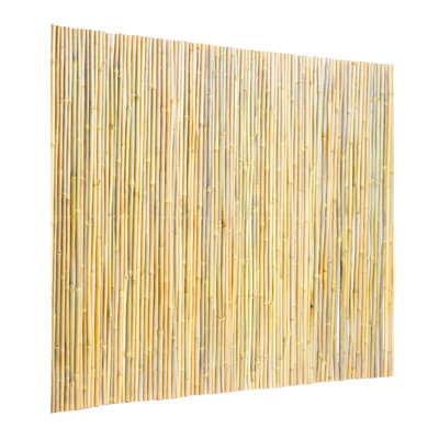 Natural Rolled Bamboo Fence, Eco-Friendly Bamboo Privacy Fence 6 ft H x 8 ft L