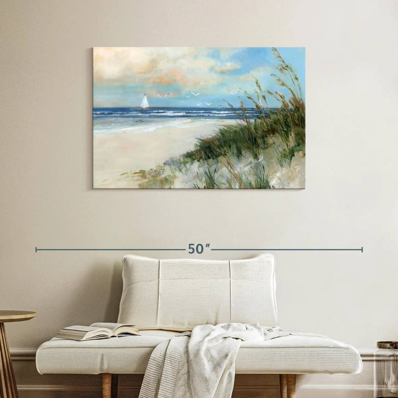 Gillard Oak Island Sunrise, H 26 po x l 39 po