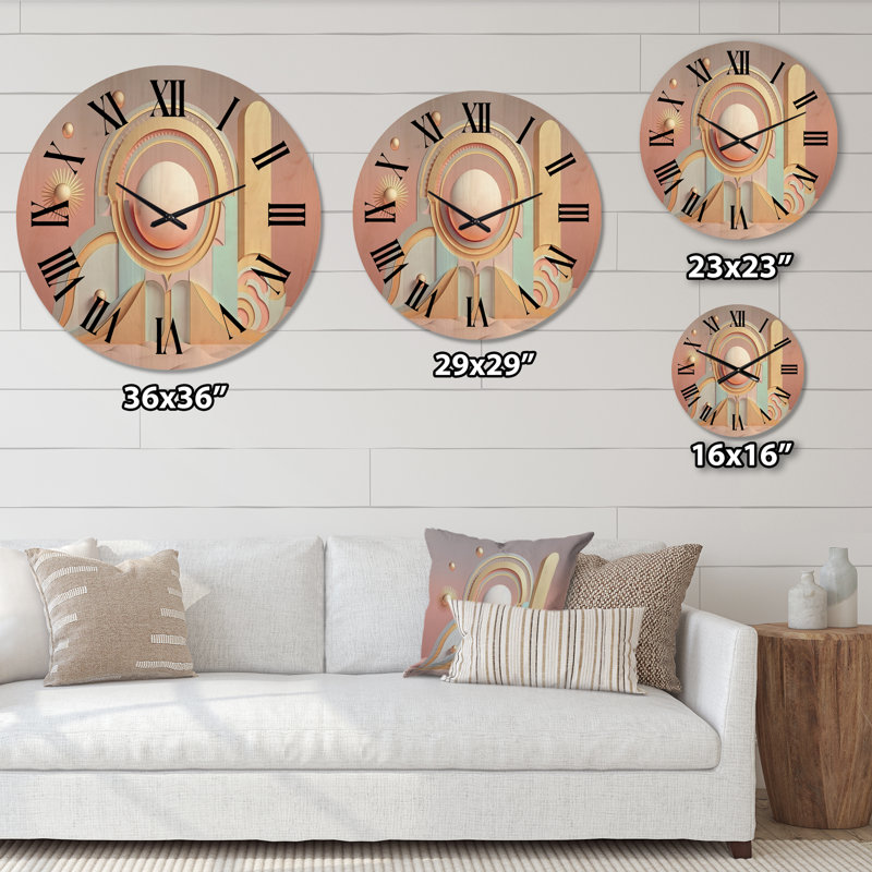 Horloge murale Minimalisme, Moyenne
